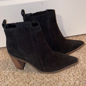 Vince Camuto Suede Leather Booties - Size 11